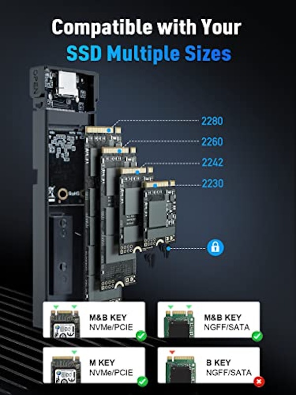M.2 SSD 外付けケース 2