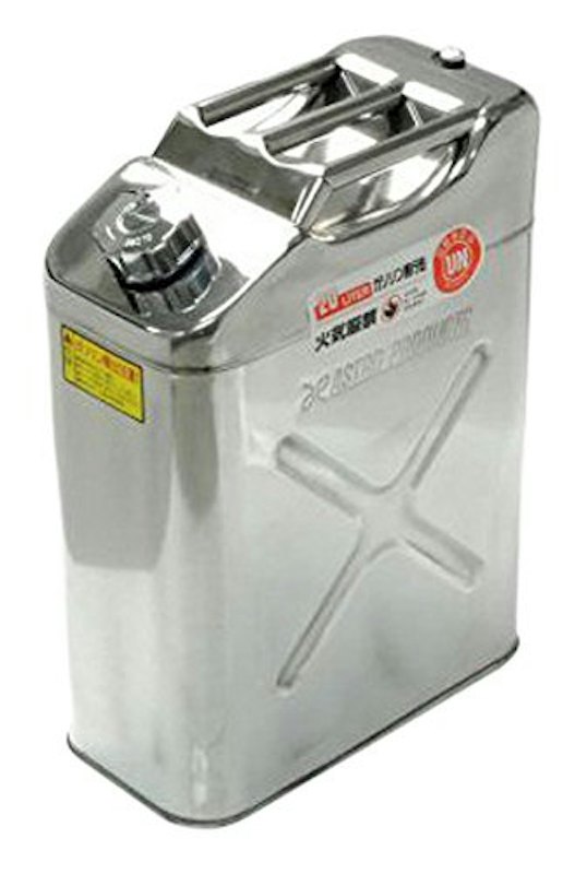 ステンレス ガソリン携行缶20L 1