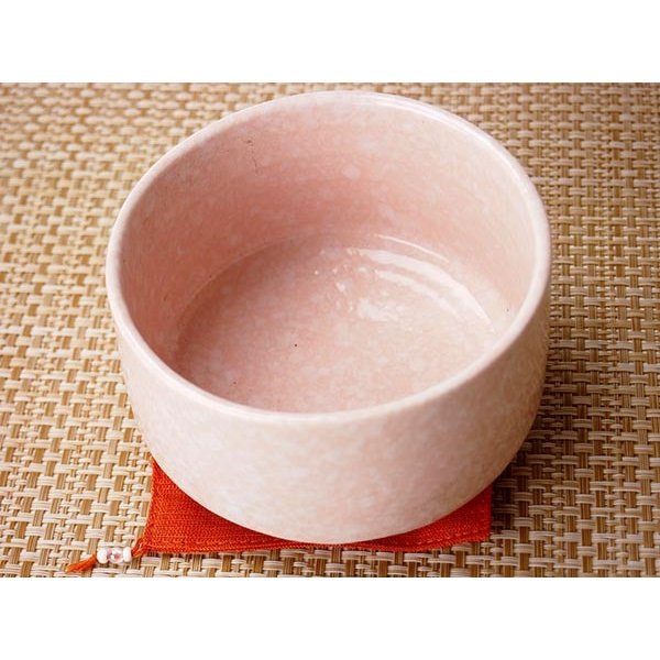 花詞白吹桃抹茶の抹茶碗 3