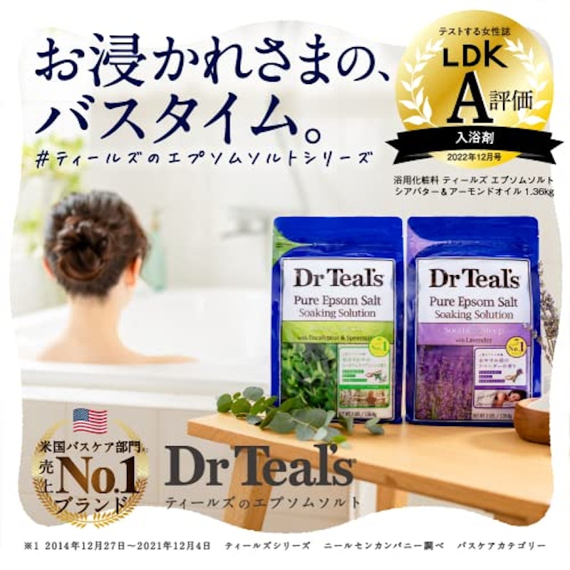 エプソムソルト ユーカリ&スペアミントの香り 2