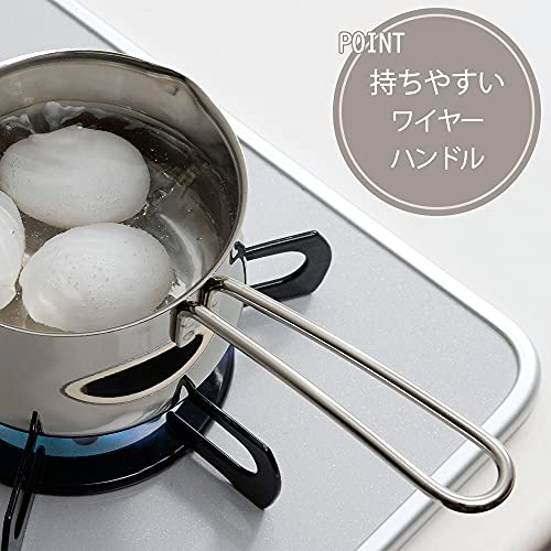ステンレスミルクパン 4
