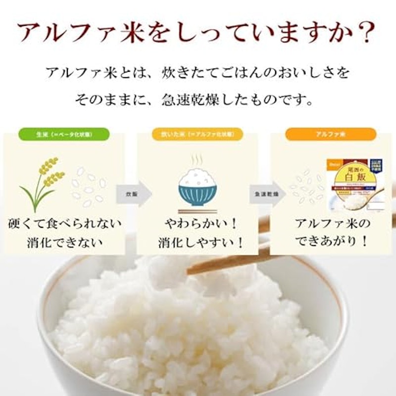 アルファ米 えいようかんセット 3