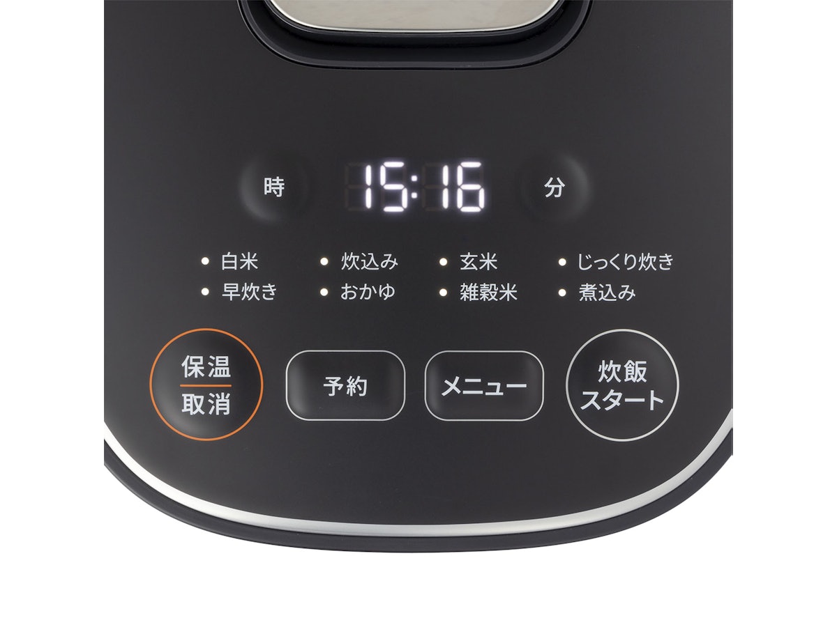 ドン・キホーテ 5.5合IH炊飯器 絶品ごはん PT-IH50-BKの口コミ ドン・キホーテ 5.5合IH炊飯器 絶品ごはん PT-IH50-BKの口コミ