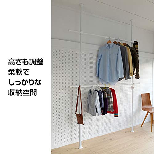 突っ張りハンガーラック 3