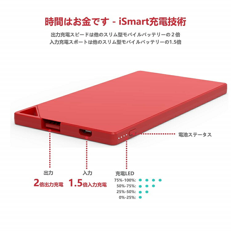 モバイルバッテリー 3