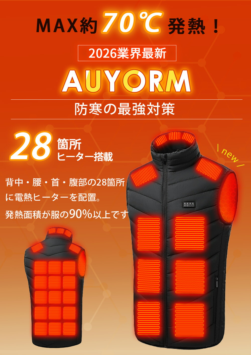 電熱ベスト 3