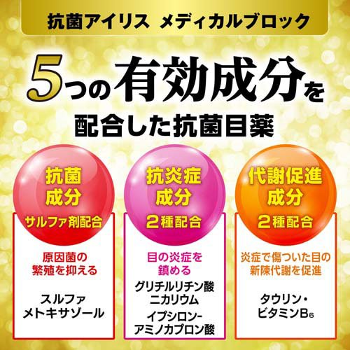 抗菌アイリス メディカルブロック 4