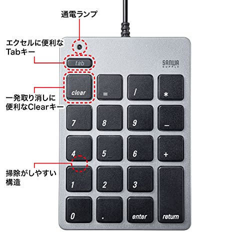 テンキー 5