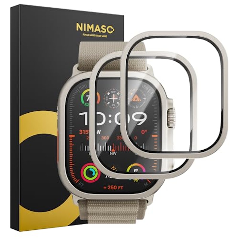 NIMASO ガラスフィルム 一体型 全面保護 強化ガラス 保護フィルム 1
