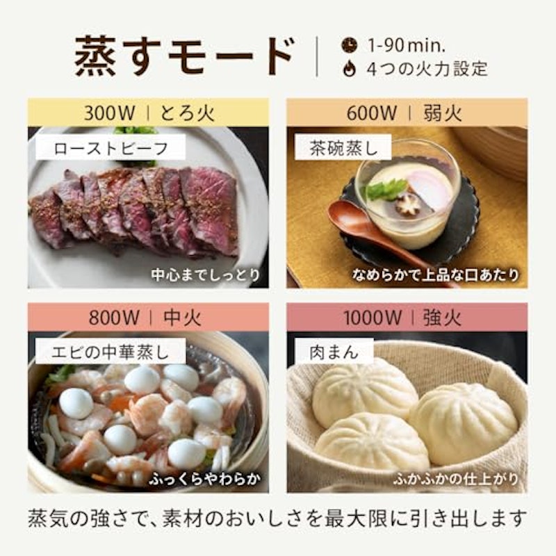 電気蒸し器 O’MUSU 5