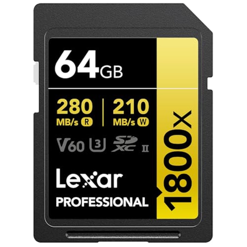 Professional 1800x SDXC UHS-IIカードGOLDシリーズ 1