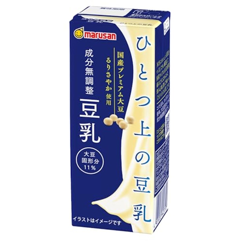 成分無調整豆乳 1