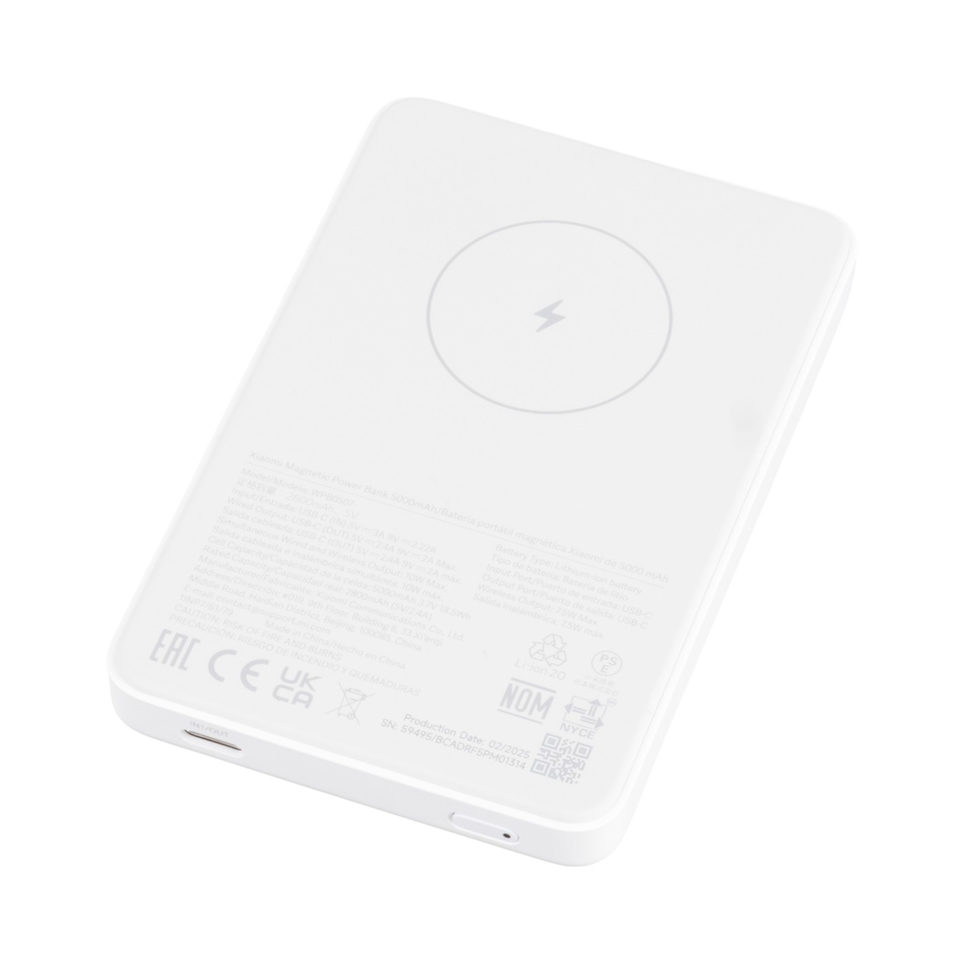 7.5W Magnetic Power Bank 5000mAh 2