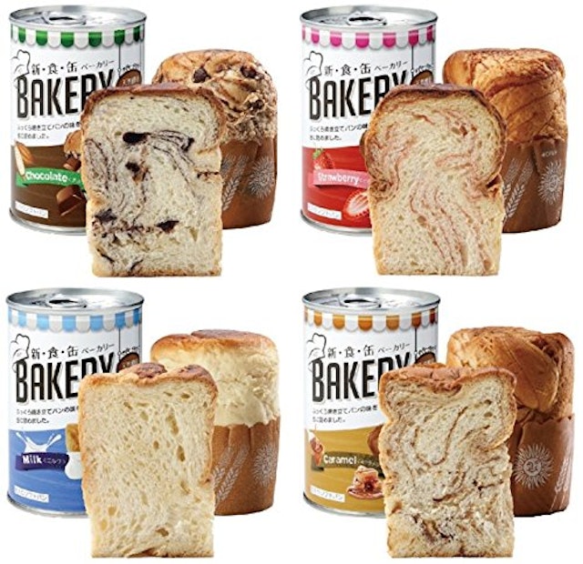 新食缶ベーカリー缶入りソフトパン 4缶セット