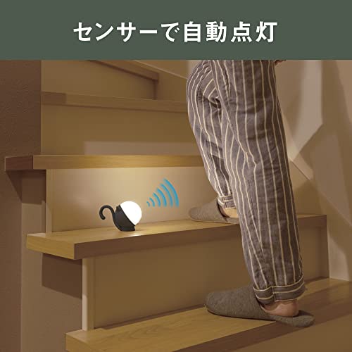 まんまるねこちゃんセンサーライト 4