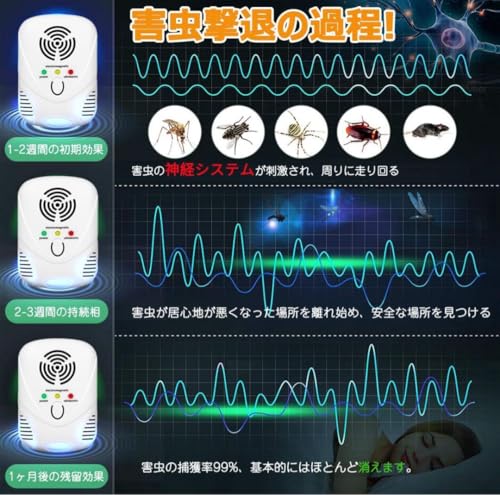 静音 強力 有効範囲230畳 ゴキブリ 害虫防除 ねずみ駆除 静音 強力