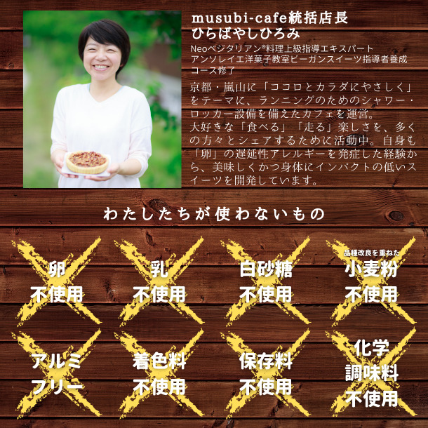 musubi-cafe 京豆腐のお濃茶ケーキ 4