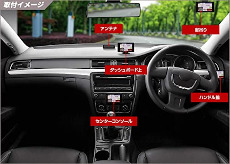 レーザー&レーダー探知機 LS70a 3