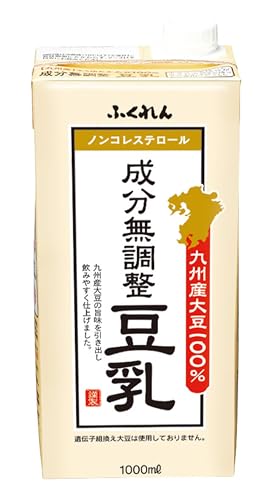 九州産大豆成分無調整豆乳 1