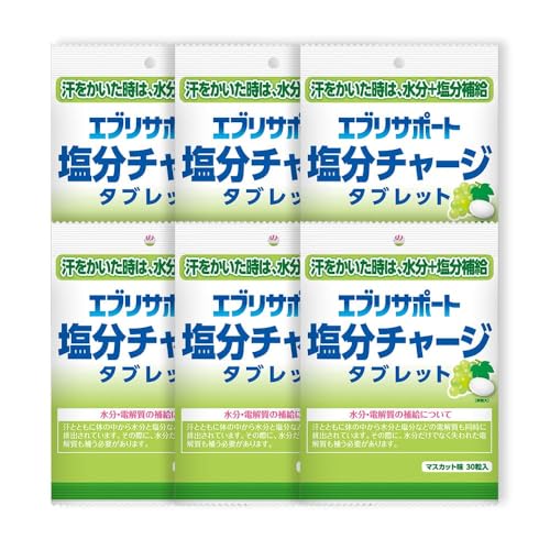 エブリサポート 塩分チャージタブレット マスカット味 1