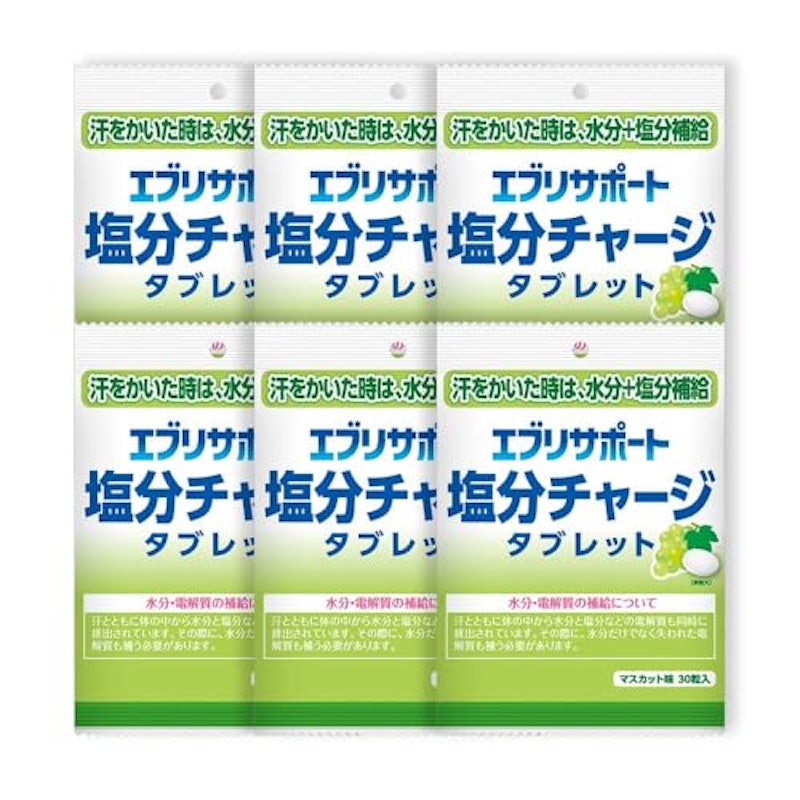 エブリサポート 塩分チャージタブレット マスカット味 1