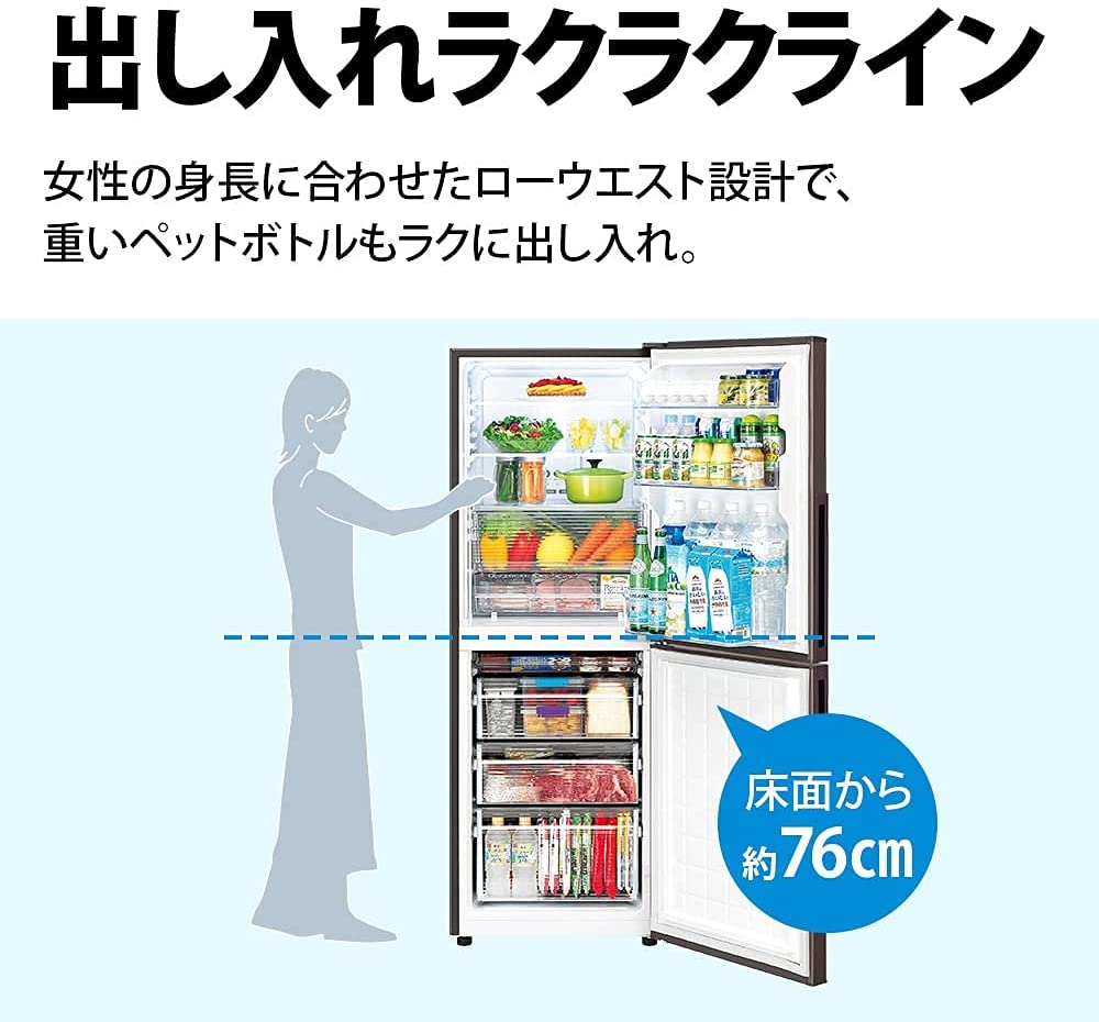 木目柄の冷蔵庫のおすすめ人気ランキング【2026年5月】 | マイベスト