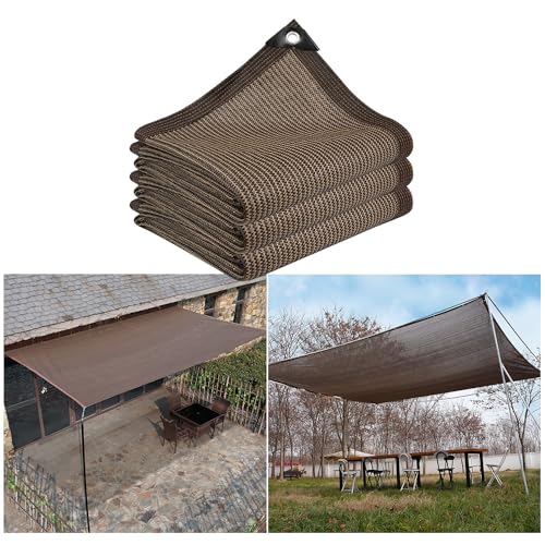 日よけ シェード 庭 窓6*8m 遮光ネット 遮熱シート 日除け