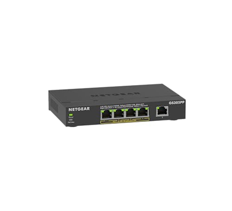 PoE+対応ギガビット5ポート アンマネージエッセンシャルスイッチ(PoEx4ポート)(83W) 1