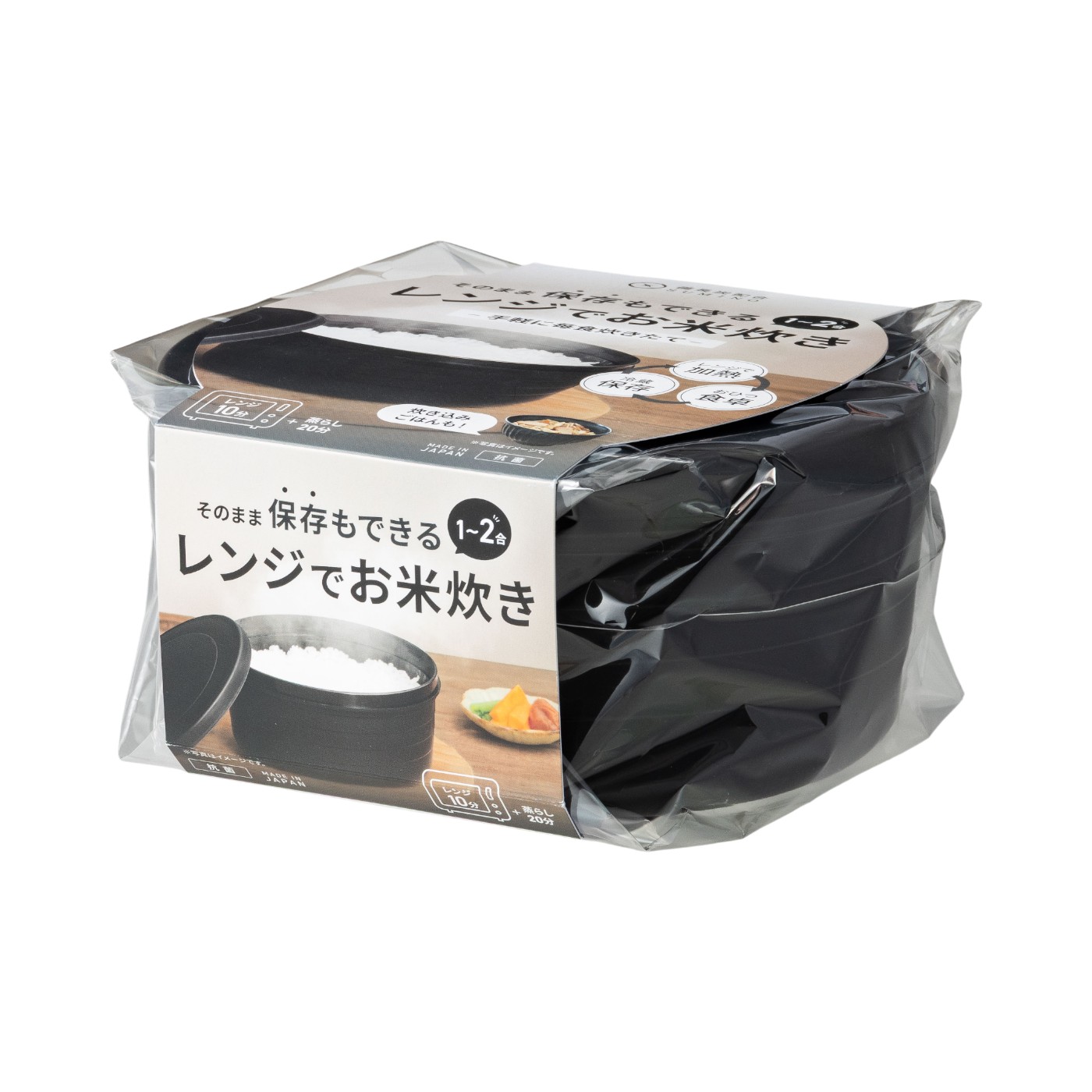 レンジでいるだけお米炊き 3