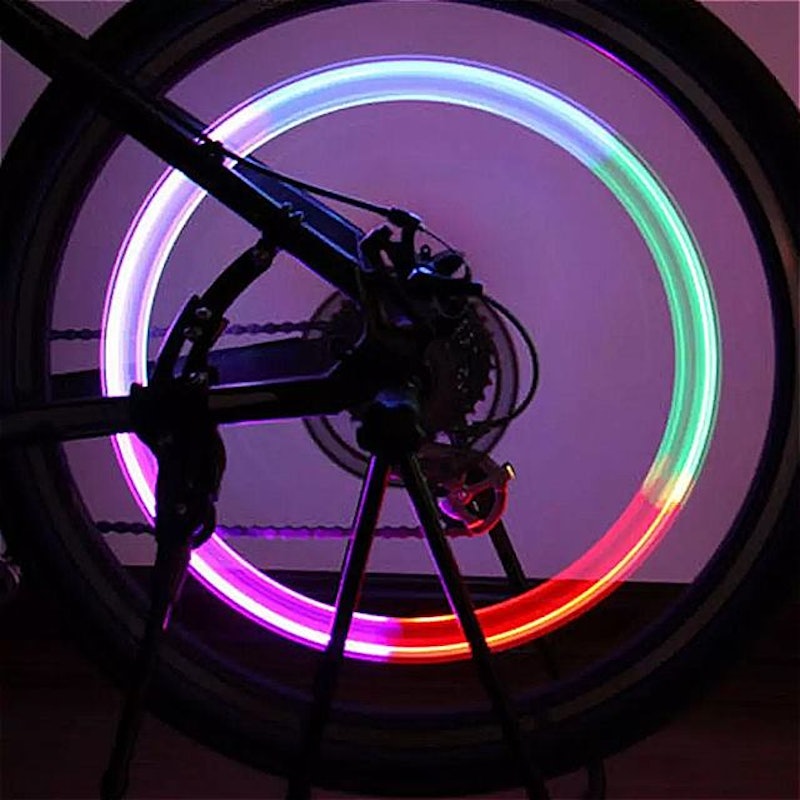 点滅する 自転車ホイールライト 3
