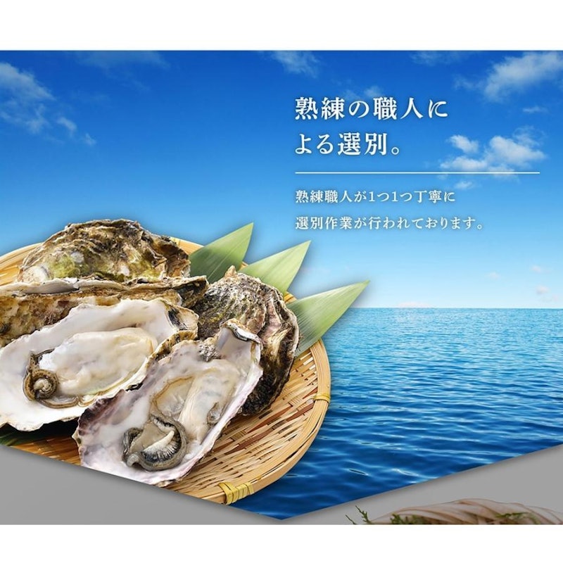 殻つき生牡蠣 7
