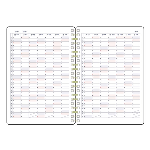 2025 eric×klaid Ring diary B6  8