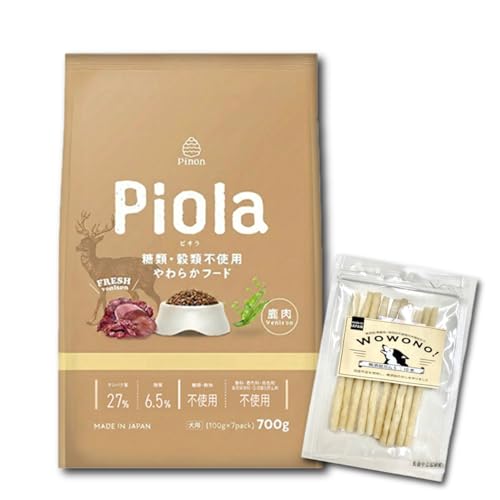Piola ドッグフード グレインフリー ソフト ベニソン 1
