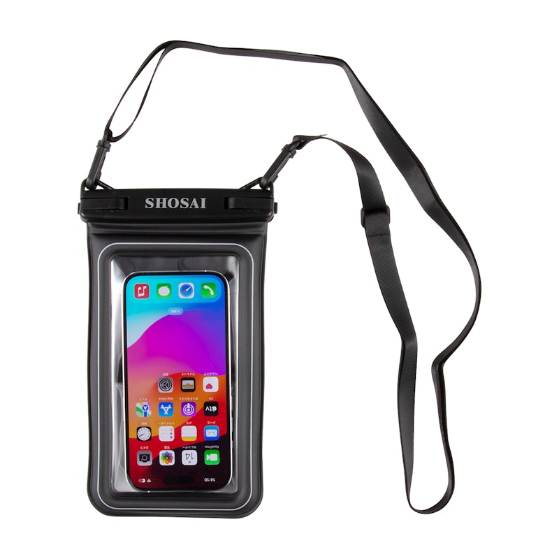 小物収納ポケット付 防水スマホケース 1