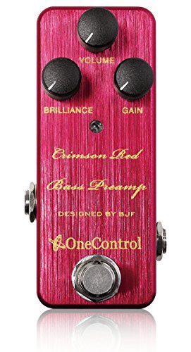 One Control Crimson Red Bass Preamp 1