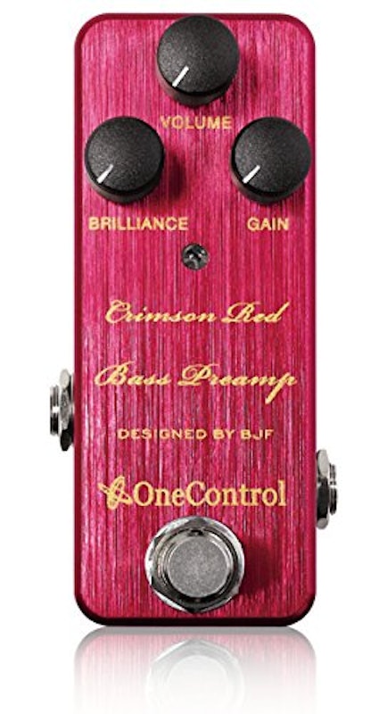 One Control Crimson Red Bass Preamp 1