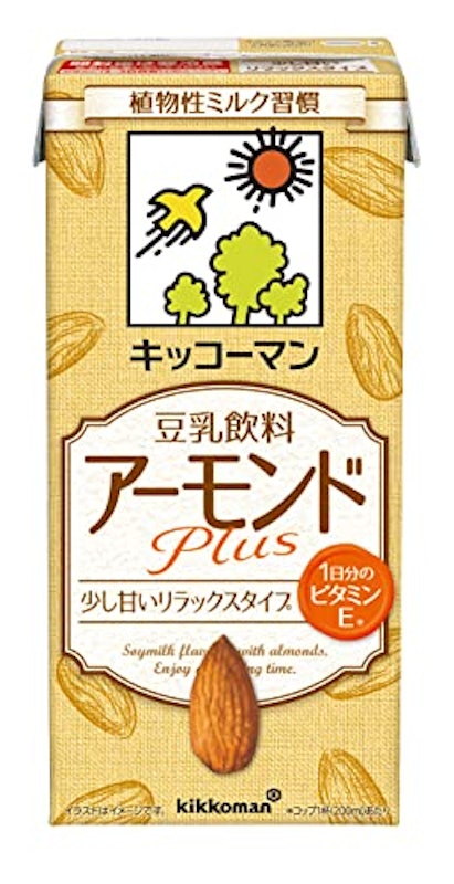 豆乳飲料 アーモンドPlus 1
