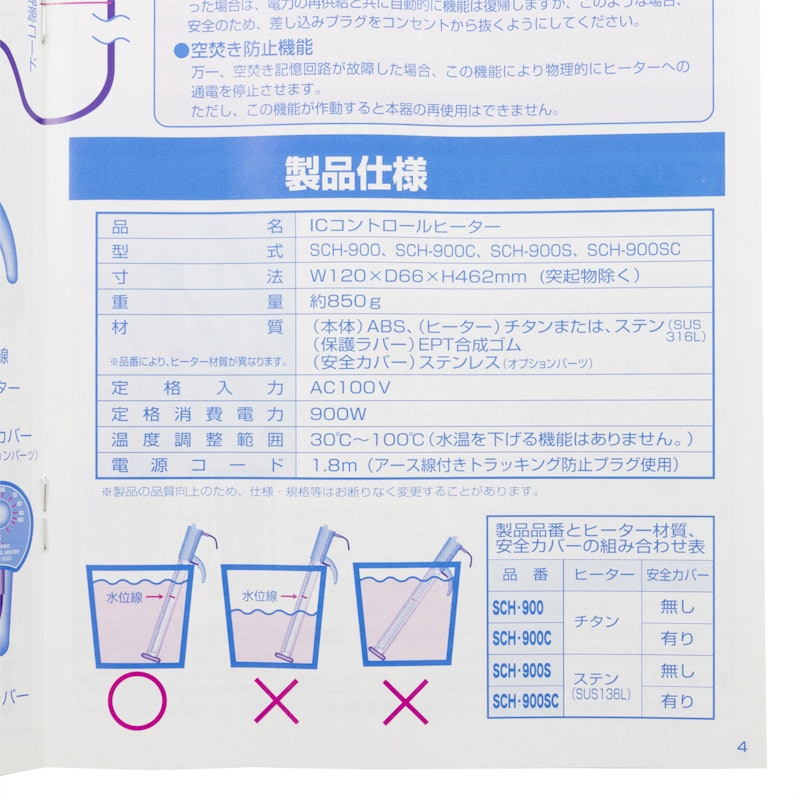 サンアート ICコントロールヒーター 4