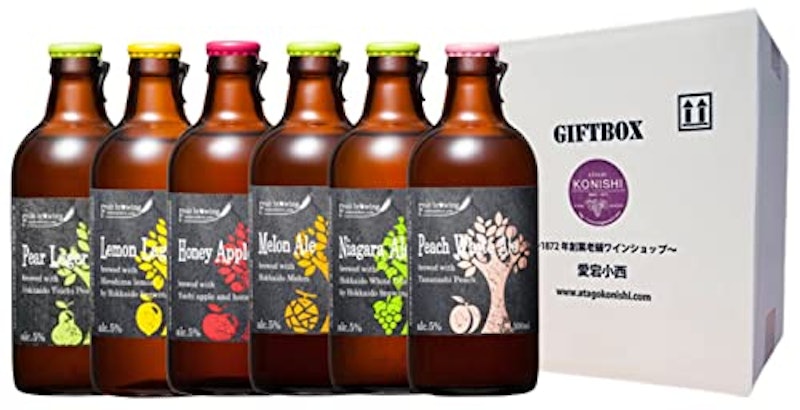 北海道麦酒フルーツビール 飲み比べ6本セット 2