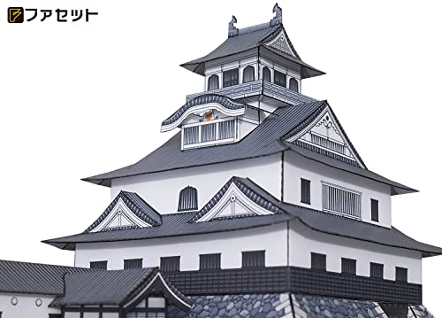 ペーパークラフト 日本の名城シリーズ1/300 長浜城 4