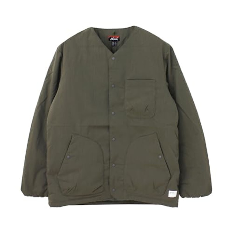 TAKIBI RIPSTOP INNER DOWN CARDIGAN