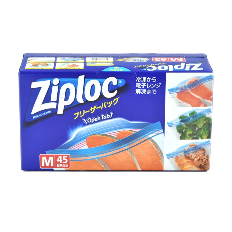 ジップロック フリーザーバッグ 1
