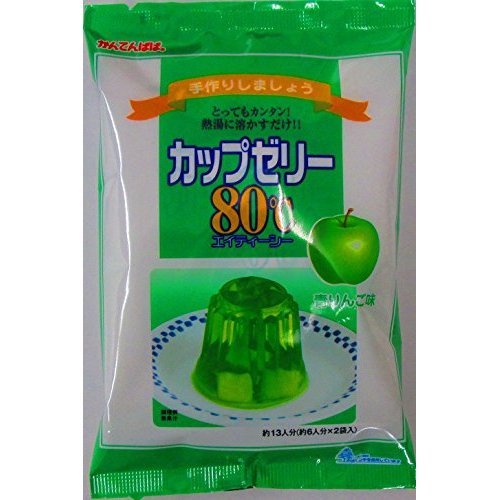 カップゼリー80℃ 青りんご味 1