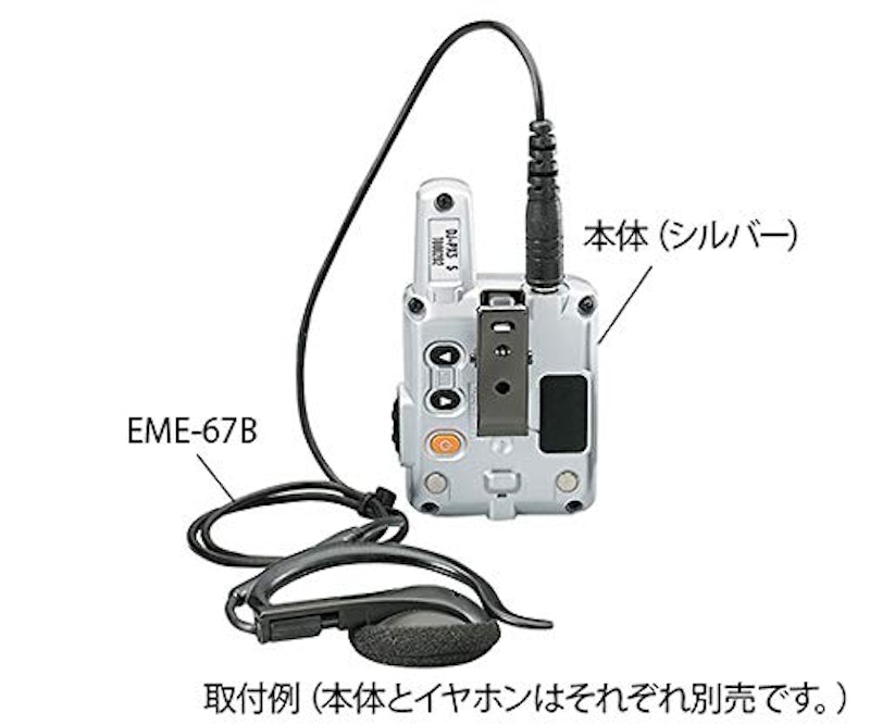 耳掛け型ストレートコードイヤホン 1