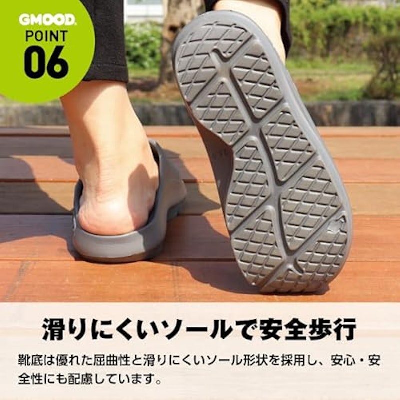 GMOOD リカバリースライドサンダル 8