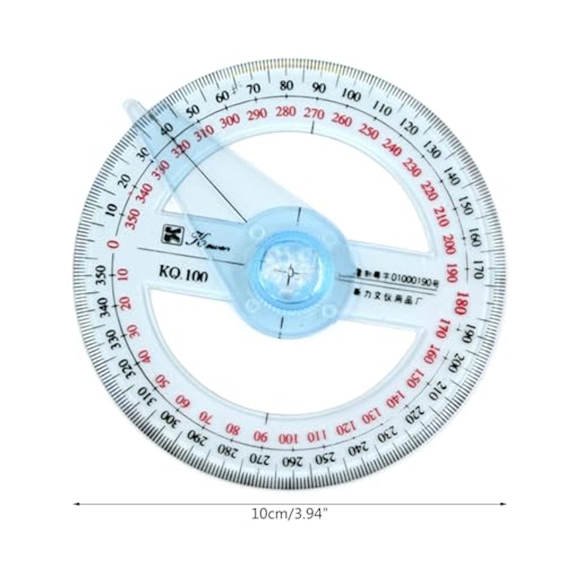 360度角度測定円分度器 3