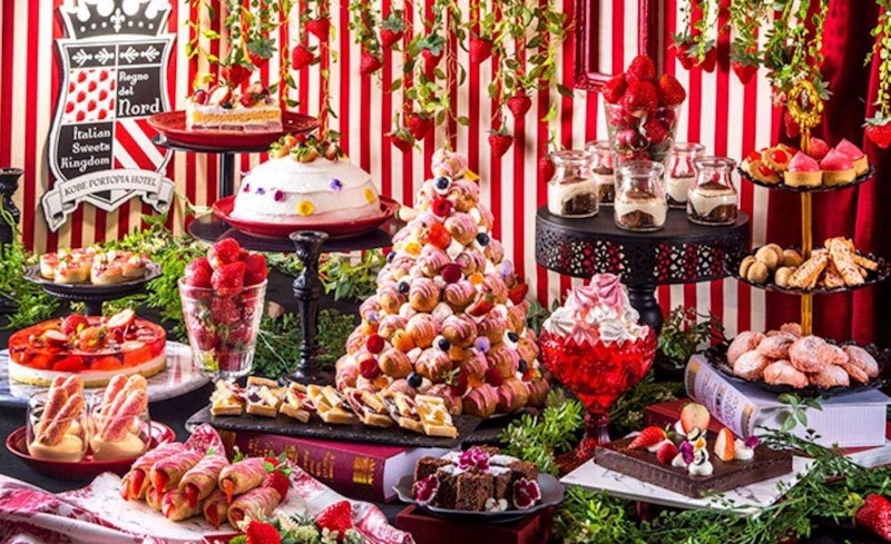 ダイニングカフェ SOCO SOCOスイーツブッフェ 「神戸いちごsweets博覧会」 1