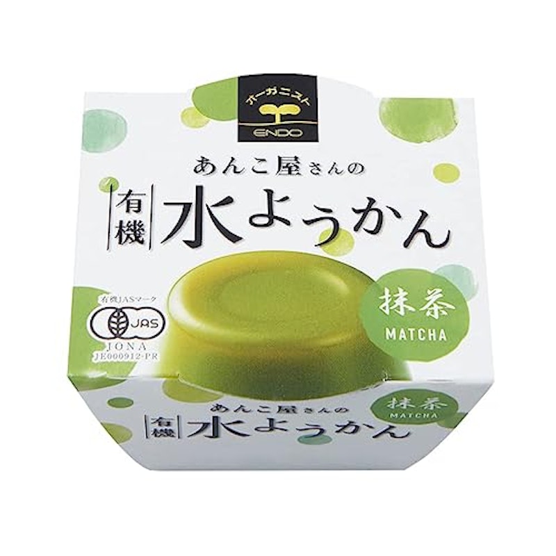 あんこ屋さんの有機水ようかん 抹茶 1