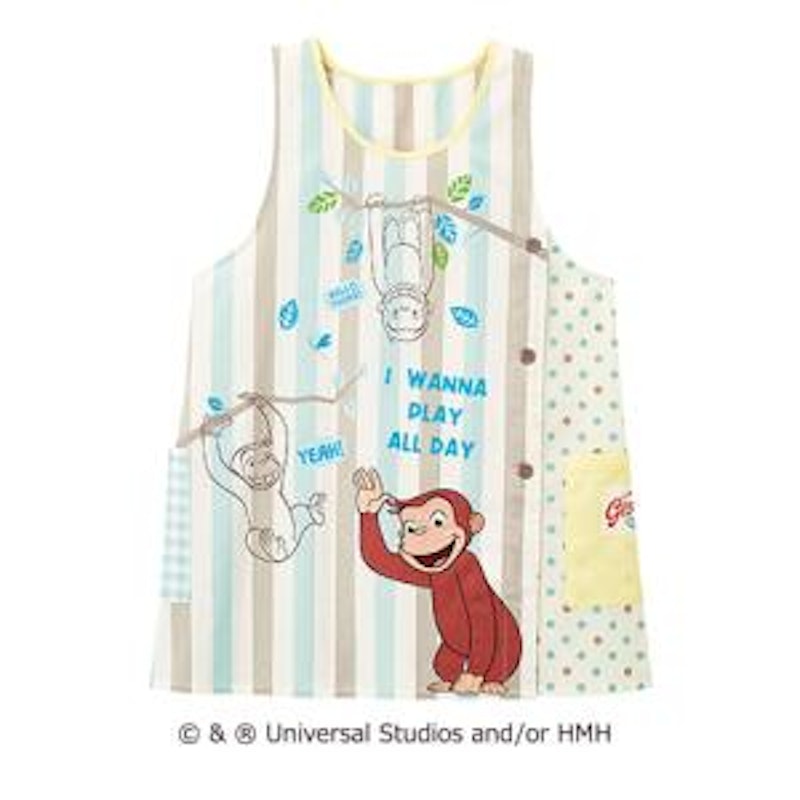 ☆専用☆きんぎょがにげた おさるのジョージ 保育士エプロン 【公式通販】 ☆専用☆きんぎょがにげた おさるのジョージ 保育士エプロン 【公式通販】