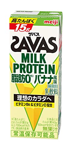 MILK PROTEIN 脂肪0 バナナ風味 1